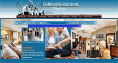 Desktop Screenshot of gebraucht-zentrum.de